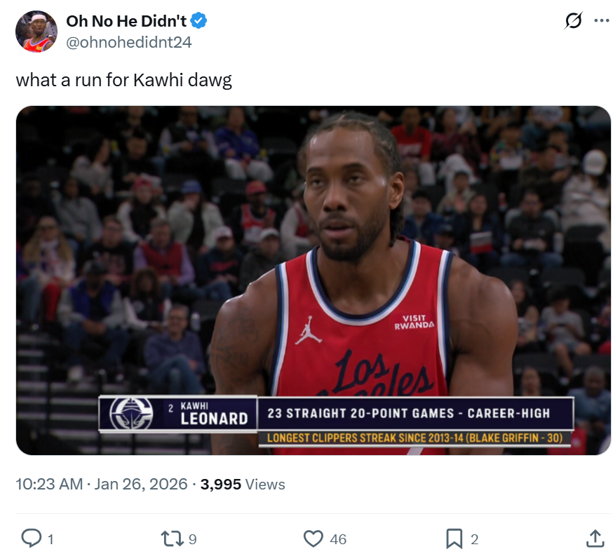 开云-18战15胜，快船队创联盟第一！哈登首节14分定调小卡28+5又破纪录